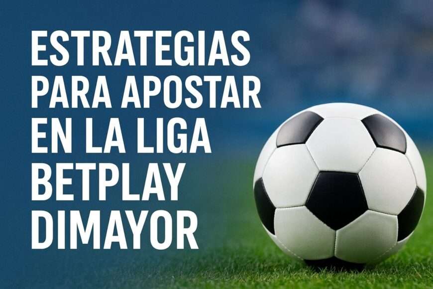 Estrategias para apostar en la liga Betplay Dimayor