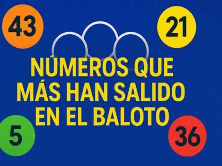 Números que más caen en el Baloto