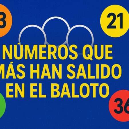 Números que más caen en el Baloto